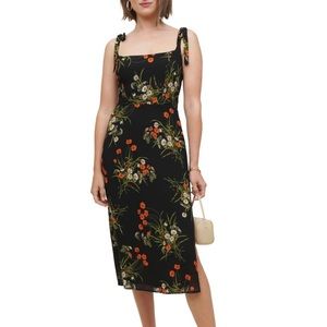 REFORMATION Besse Tie Strap Dress